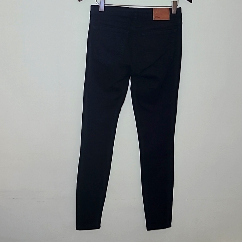 J. Crew Toothpick Denim Jean, Black 28 Tall-Style B1284 - Picture 9 of 10